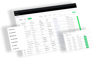 Centralized dashboard for controlling and monitoring multiple digital displays, ensuring seamless content updates.